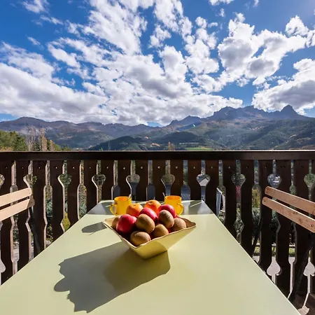 Apartamento Escapade Perchee - Vue - Balcon - Parking *