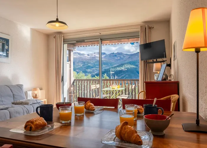 Escapade Perchee - Vue - Balcon - Parking Barcelonnette