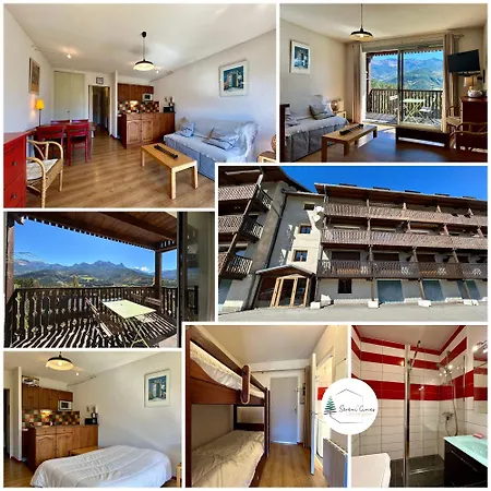Escapade Perchee - Vue - Balcon - Parking Apartment Barcelonnette