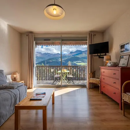 Escapade Perchee - Vue - Balcon - Parking Apartment Barcelonnette